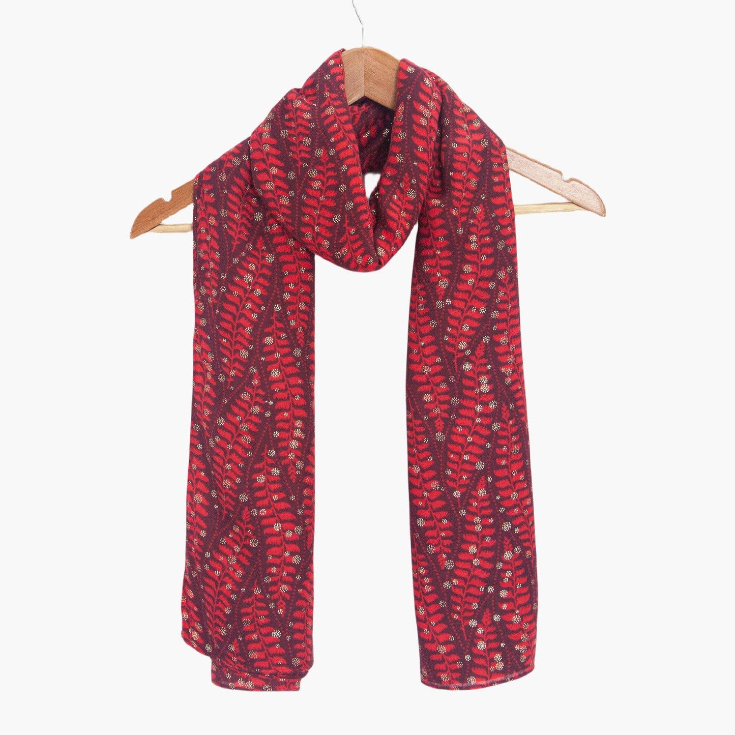 Imogen Leaf Lightweight Scarf