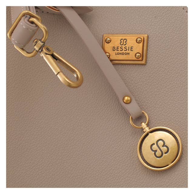 LARA SCALLOP EDGE CITY TOTE BAG