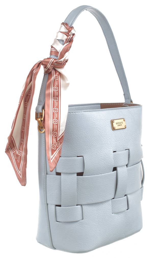 Willow WEAVE 2 IN 1 BUCKET BAG WITH SCARF