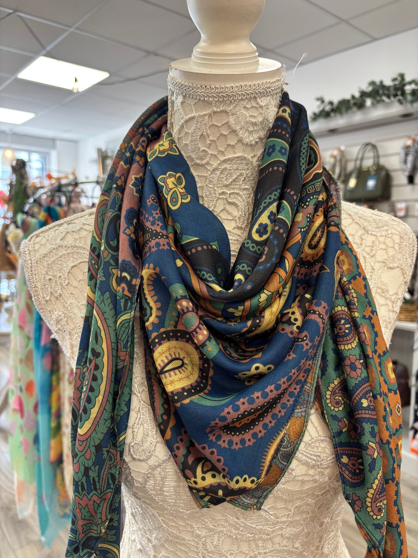 Bridie square scarf