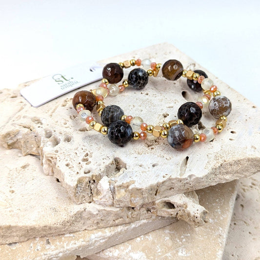 Lacey Luxury beaded bracelet