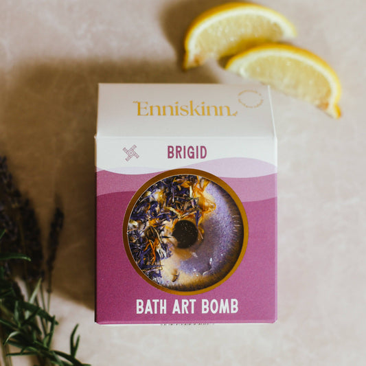 Brigid - Lavender Lemon Frankincense - Bath Bomb