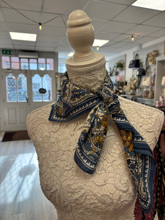 Paisley neck scarf