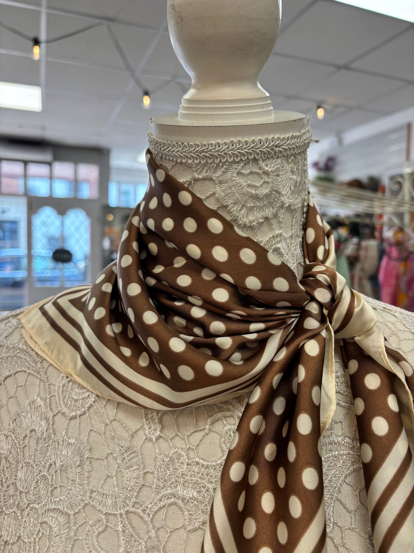 Beth spotty scarf