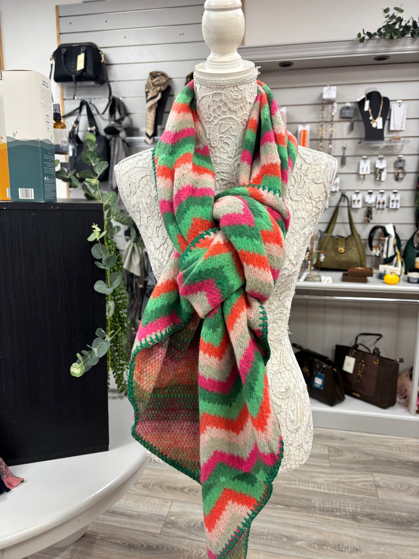 Roxie chevron scarf