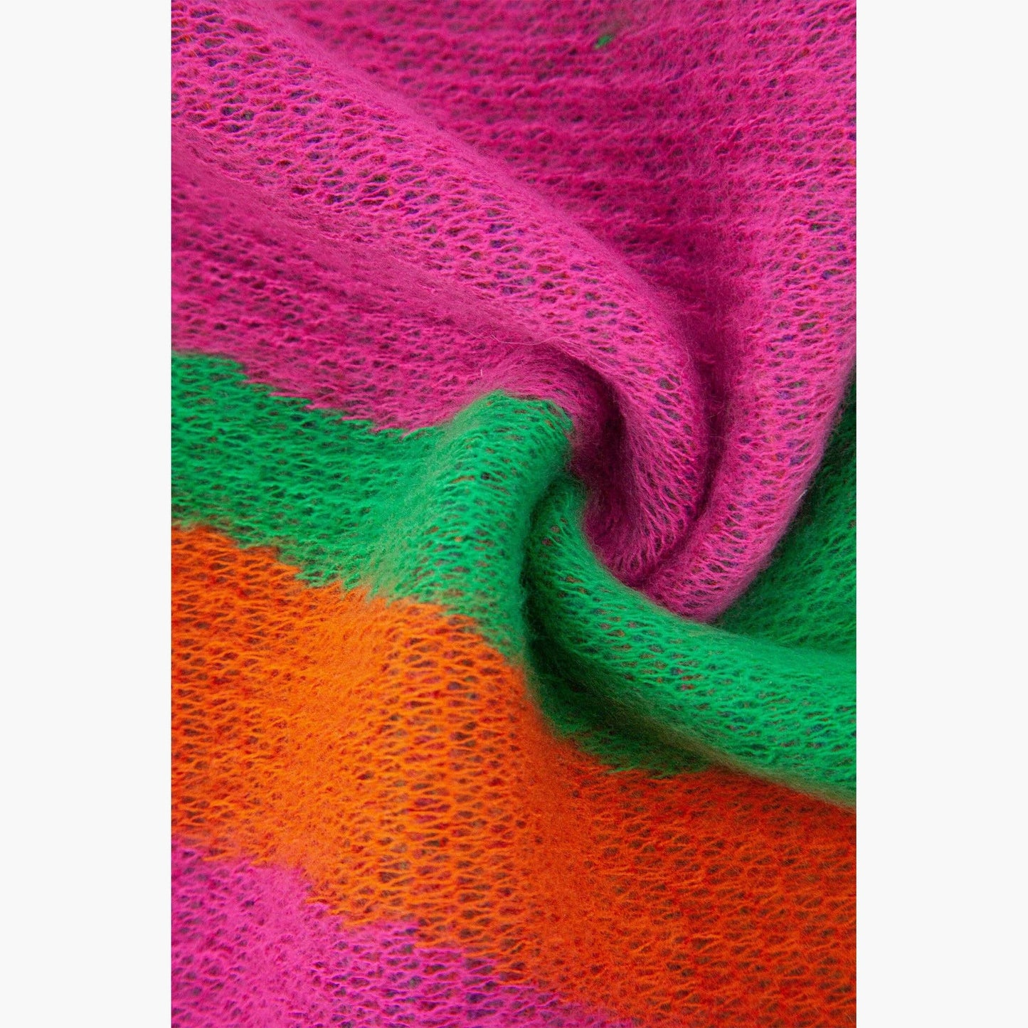 Ramona Multi Colour Waves Heavyweight Scarf
