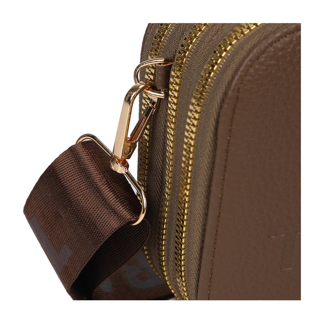 Zelda Zip Around Comaprtments Crossbody Handbag