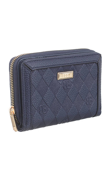 STEPH SMALL DIAMOND PATTERN WALLET