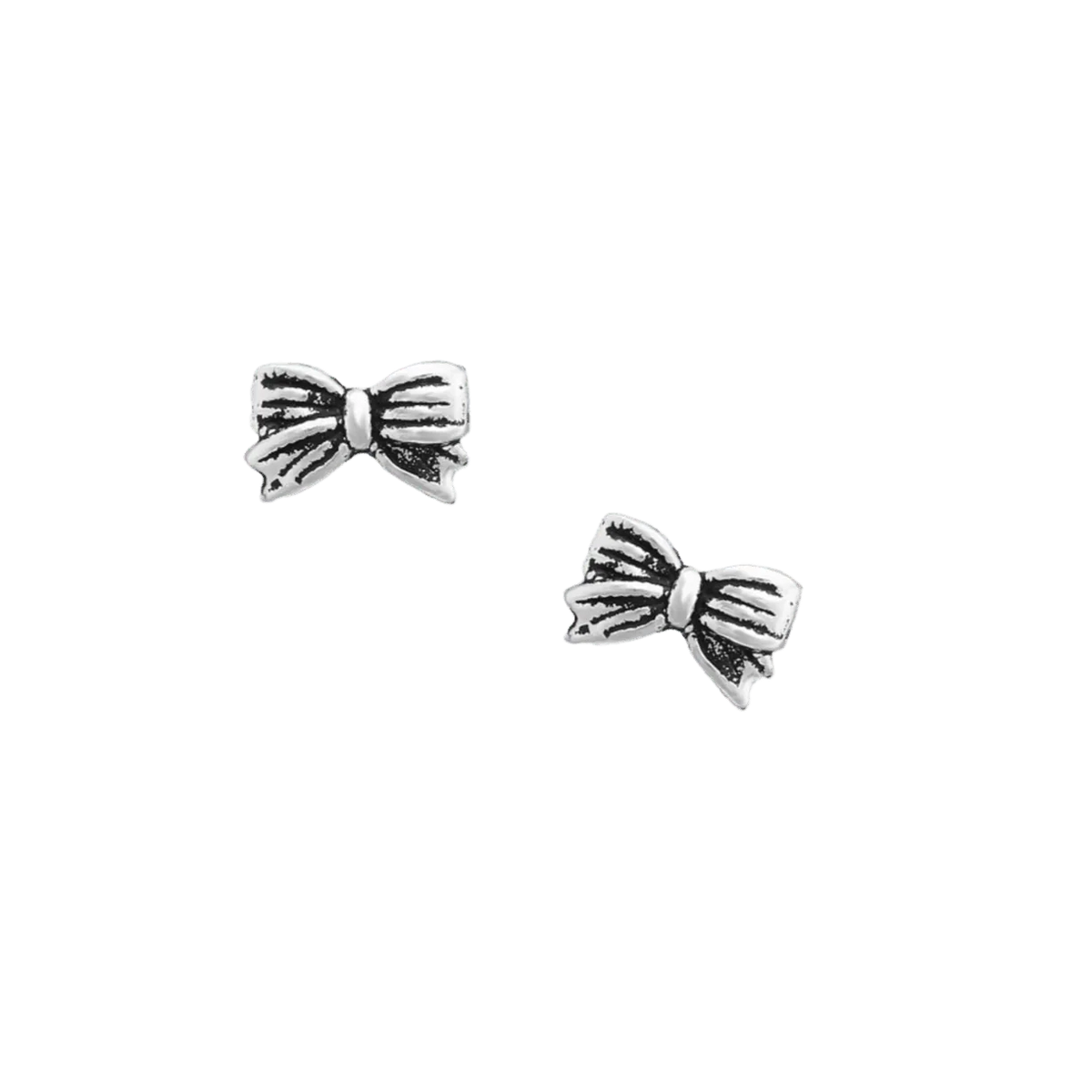 Sterling Silver Earrings - Elegant Bow Studs | Boxed Gift For Her