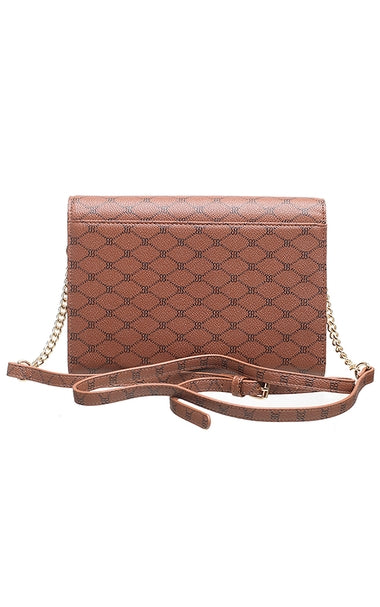 Bessie logo clutch/crossbody bag