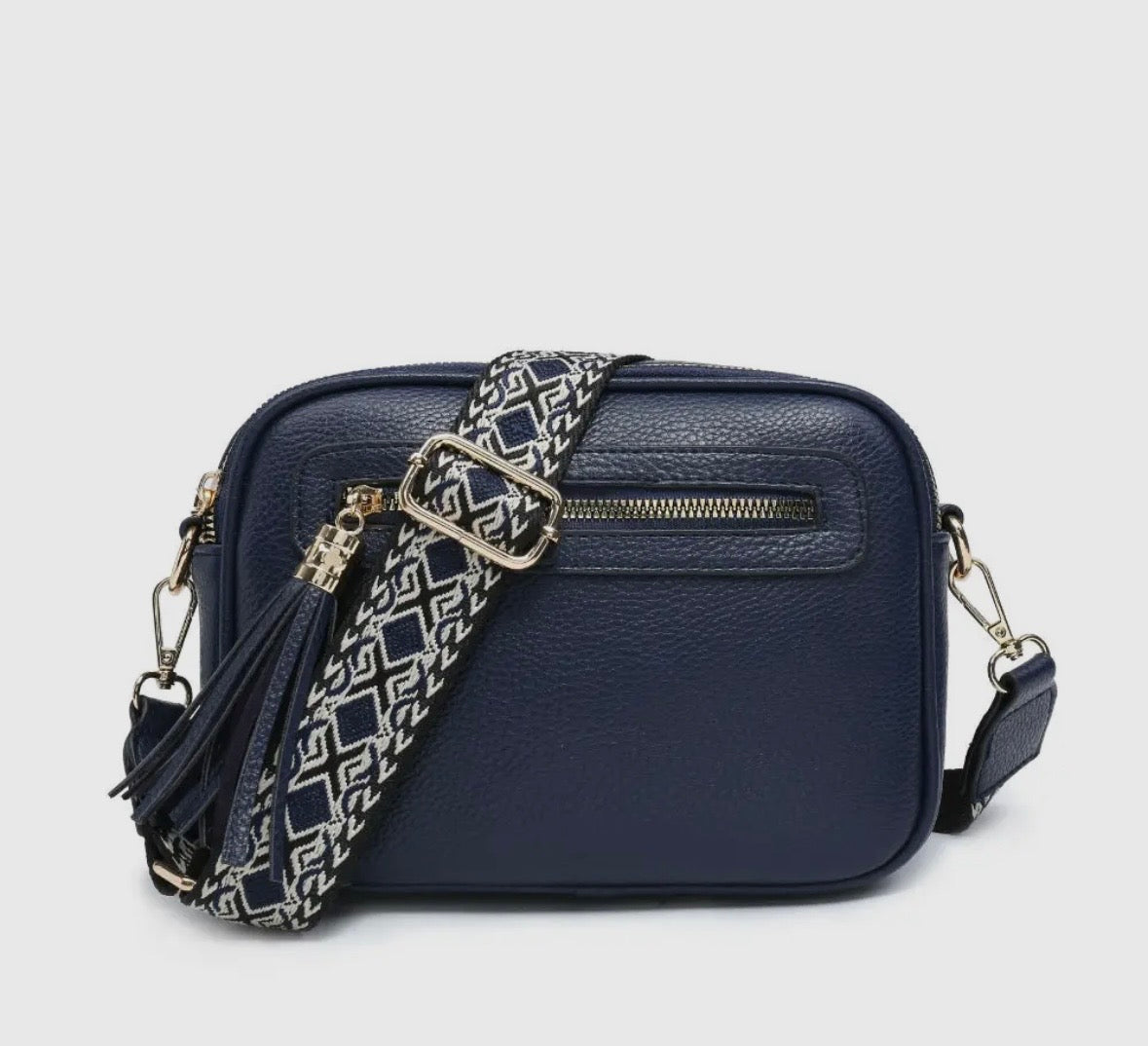 Lucie crossbody camera bag
