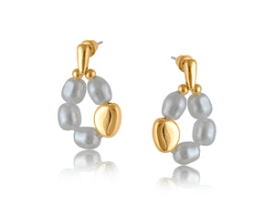 CHARLOTTE TINY CIRCLE EARRINGS