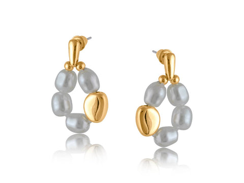 CHARLOTTE TINY CIRCLE EARRINGS