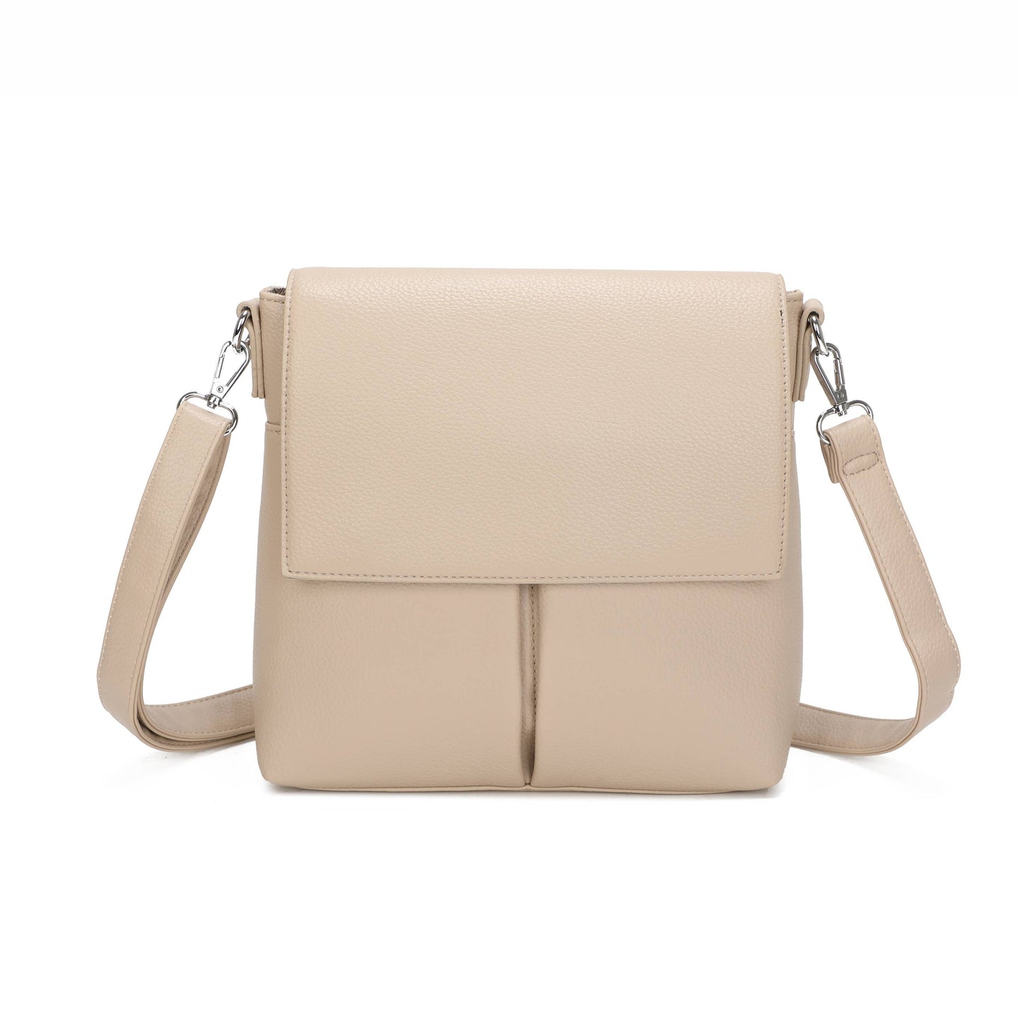 Winnie Women's Large Flap Crossbody Bag with Front Pocket