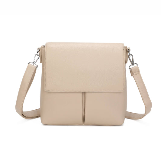 Winnie Women's Large Flap Crossbody Bag with Front Pocket
