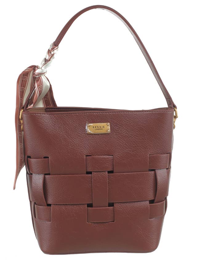 Willow WEAVE 2 IN 1 BUCKET BAG WITH SCARF