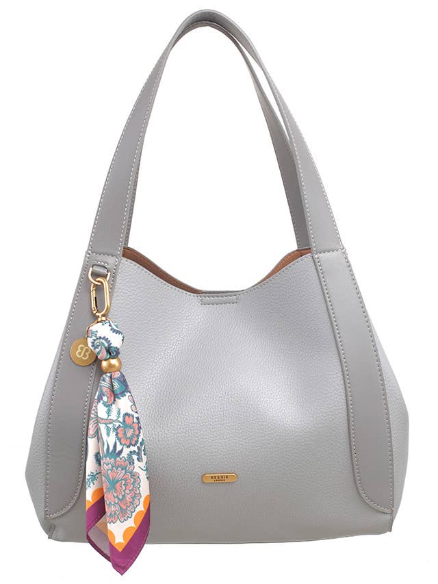 LILAH 2 IN 1 TOTE WITH SCARF