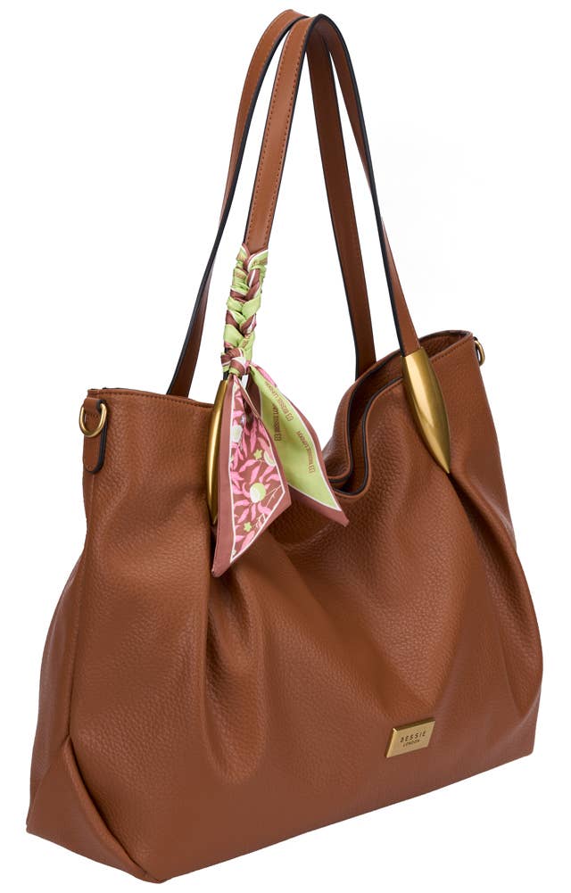 Sheena SLOUCHY PEBBLED SHOULDER BAG