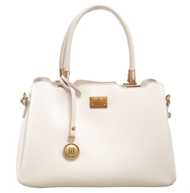 LARA SCALLOP EDGE CITY TOTE BAG