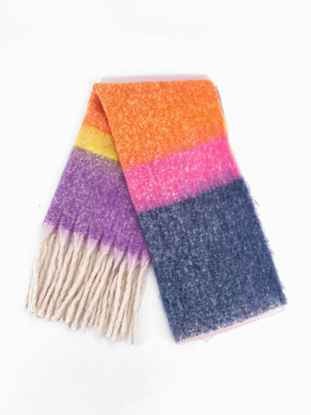 Joey Heavyweight Scarf - Pink