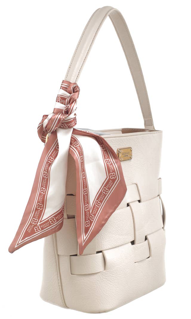 Willow WEAVE 2 IN 1 BUCKET BAG WITH SCARF