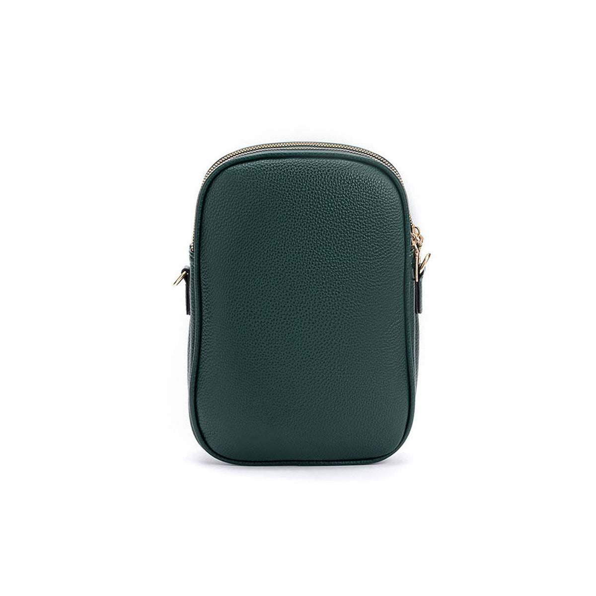 Clara Zip Top 3 Compartments Crossbody Handbag
