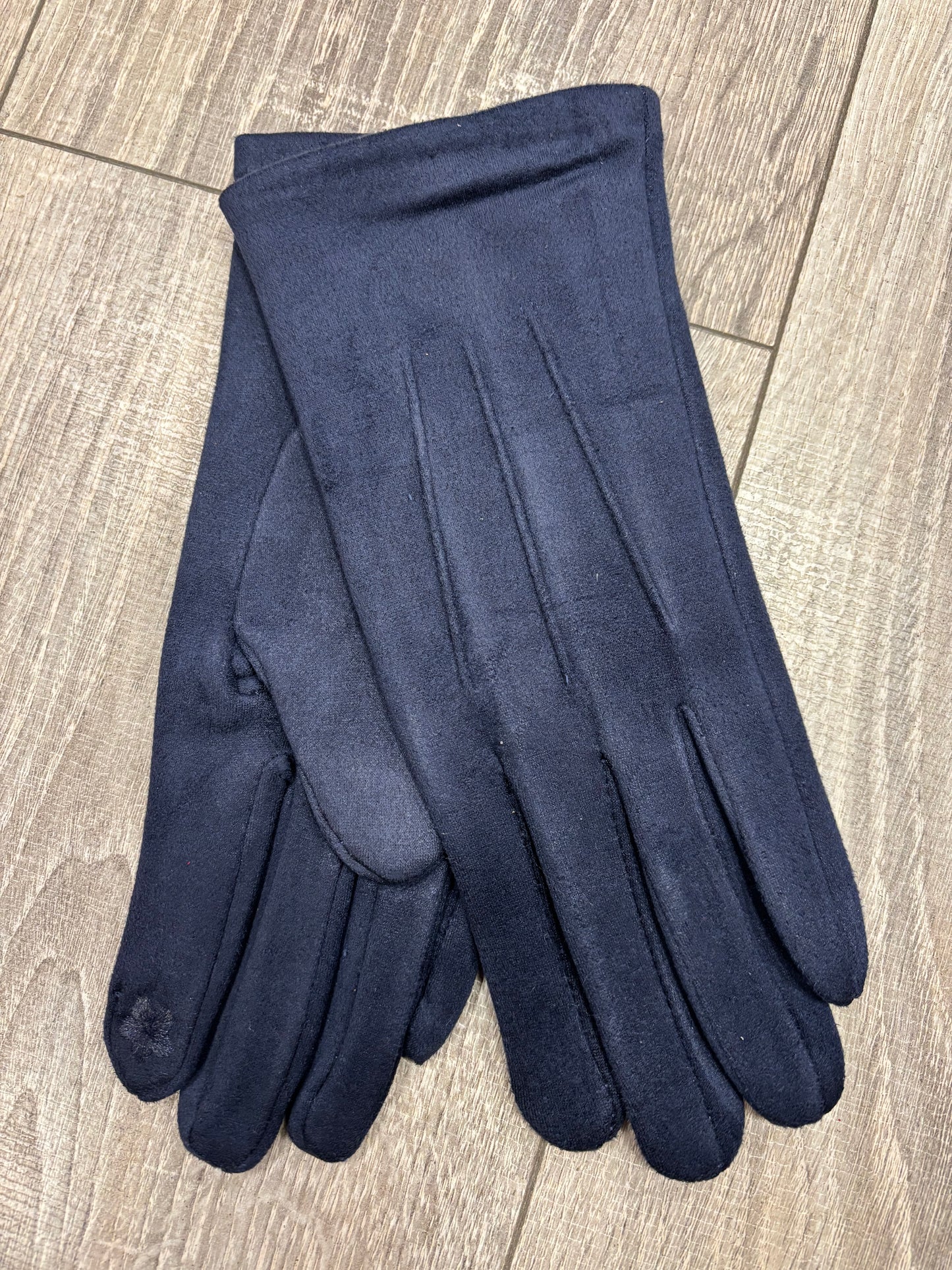 Jess faux suede gloves