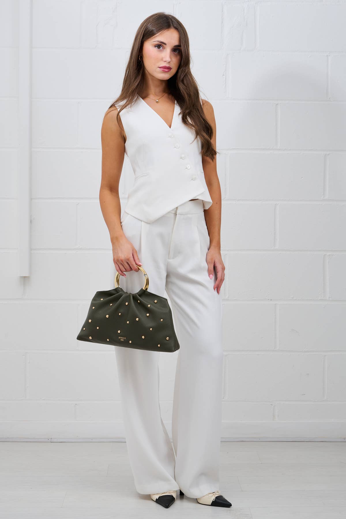 RADIANT STUDDED GRAB BAG