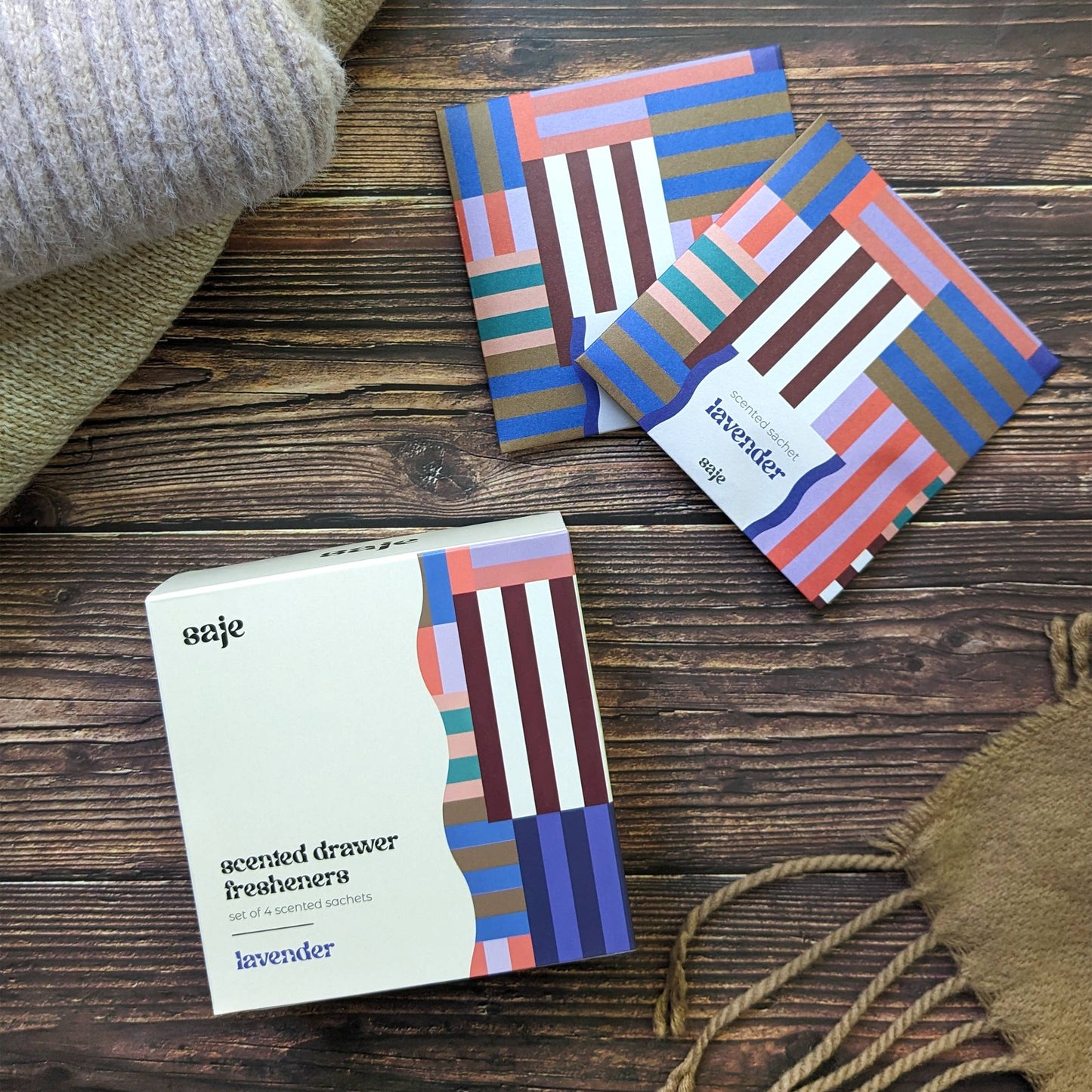 Saje Scented Drawer Fresheners - Lavender