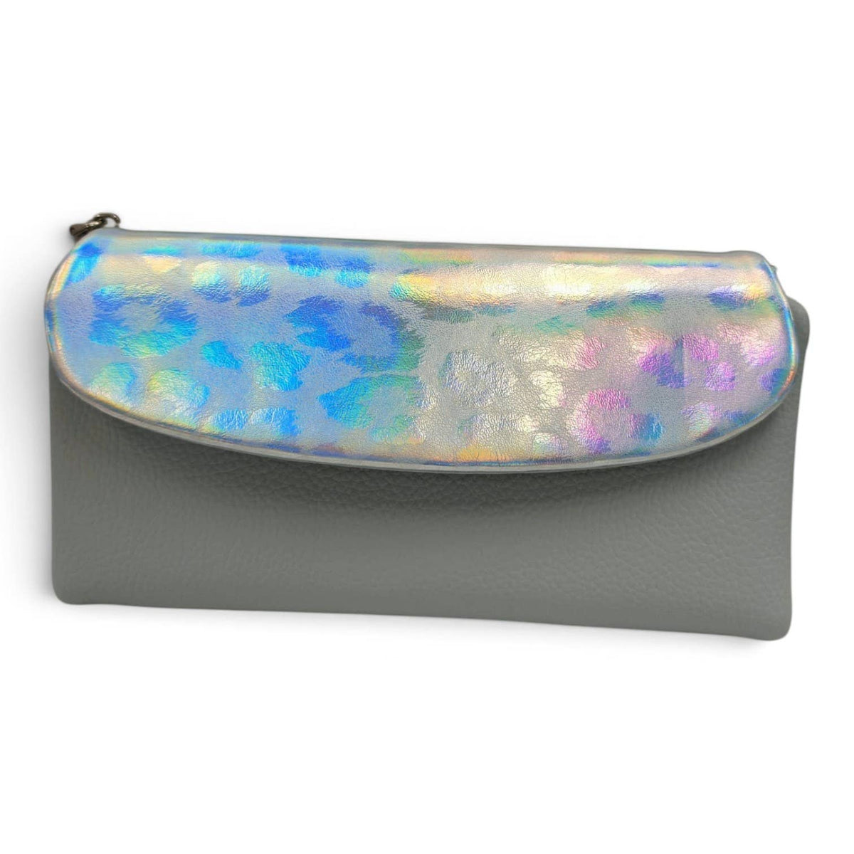 Nora Soft Pu Metallic Leopard Print Long Purse Gift Box
