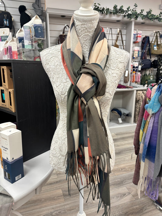 Phylis fine weight dressy scarf