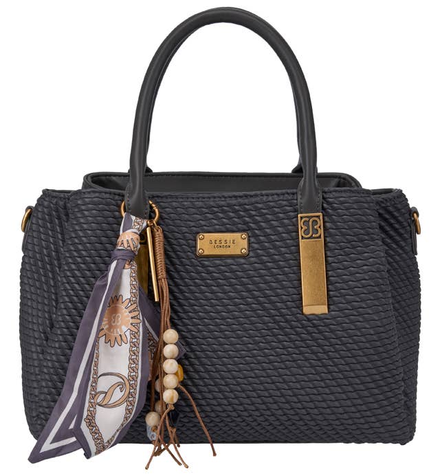 Bobbie BRAIDED EFFECT TOTE
