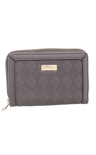 STEPH SMALL DIAMOND PATTERN WALLET