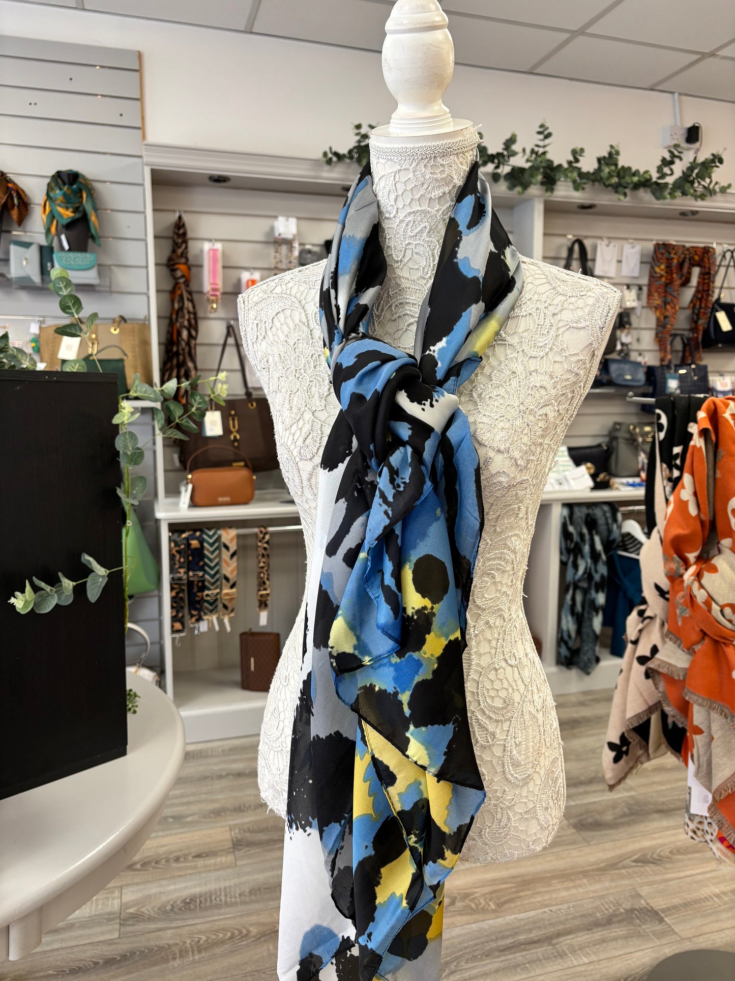 Sasha silk feel scarf