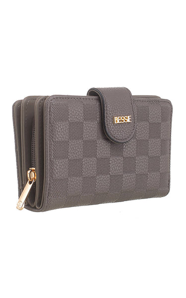 SHAN SMALL CHECKERBOARD LADY PURSE