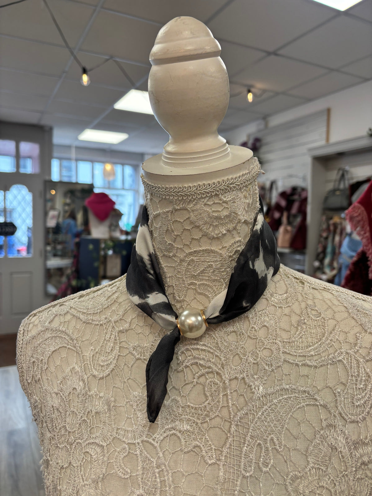 Mila abstract scarf