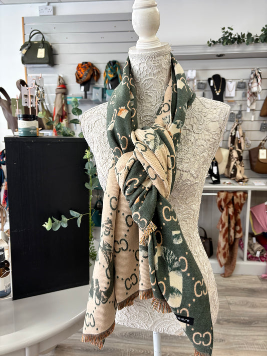 Gina designer inspired scarf
