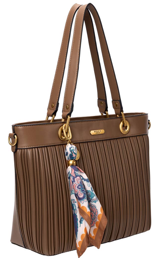 Carly PLEATED SHOULDER BAG