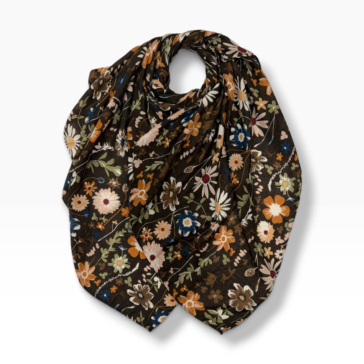 Wildflower Floral Print Scarf