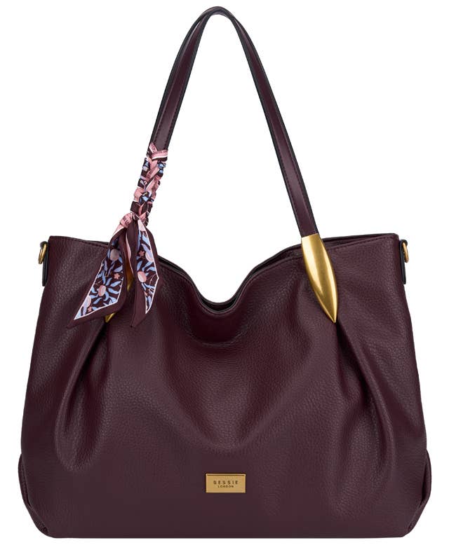 Sheena SLOUCHY PEBBLED SHOULDER BAG