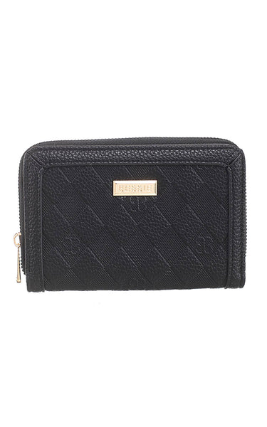 STEPH SMALL DIAMOND PATTERN WALLET