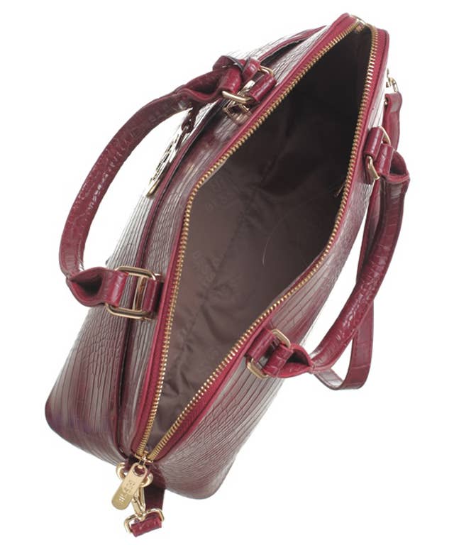 CELINE CROC PRINT TOTE