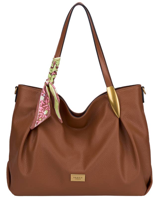Sheena SLOUCHY PEBBLED SHOULDER BAG