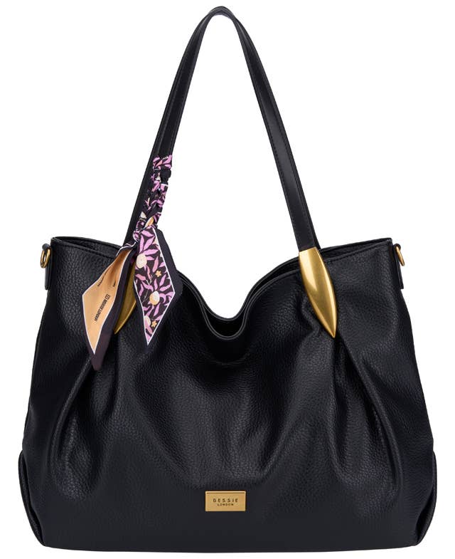 Sheena SLOUCHY PEBBLED SHOULDER BAG