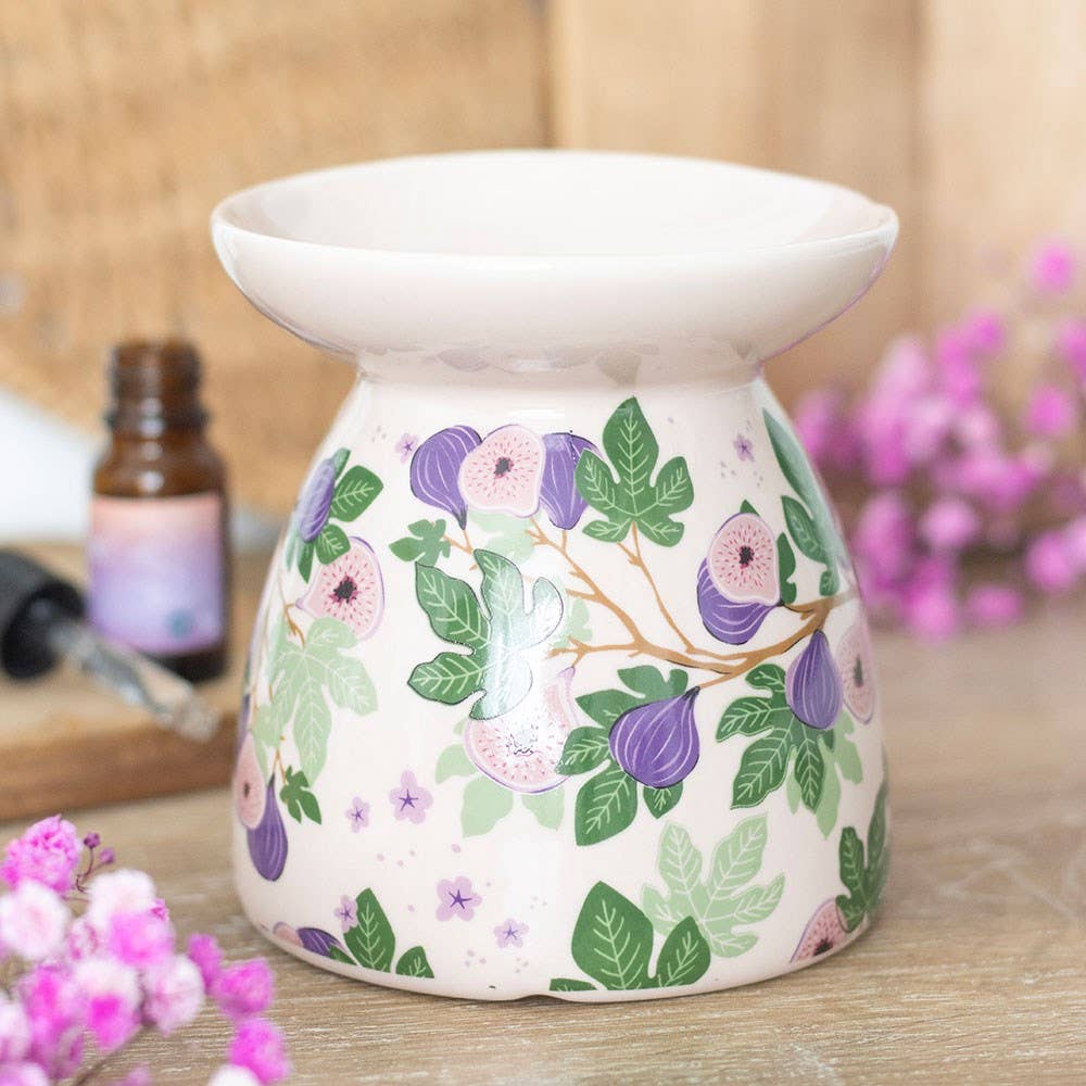 Fig Tree Print Oil/ wax melt Burner