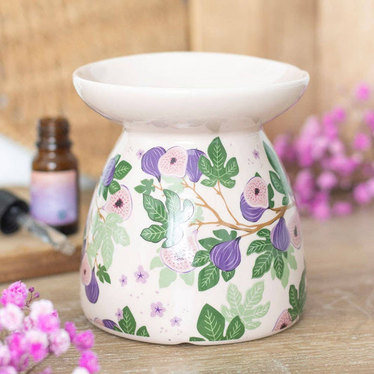 Fig Tree Print Oil/ wax melt Burner