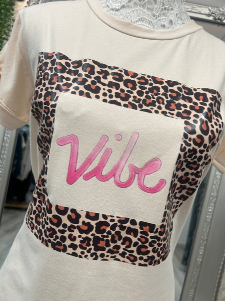 Vibe printed T-shirt