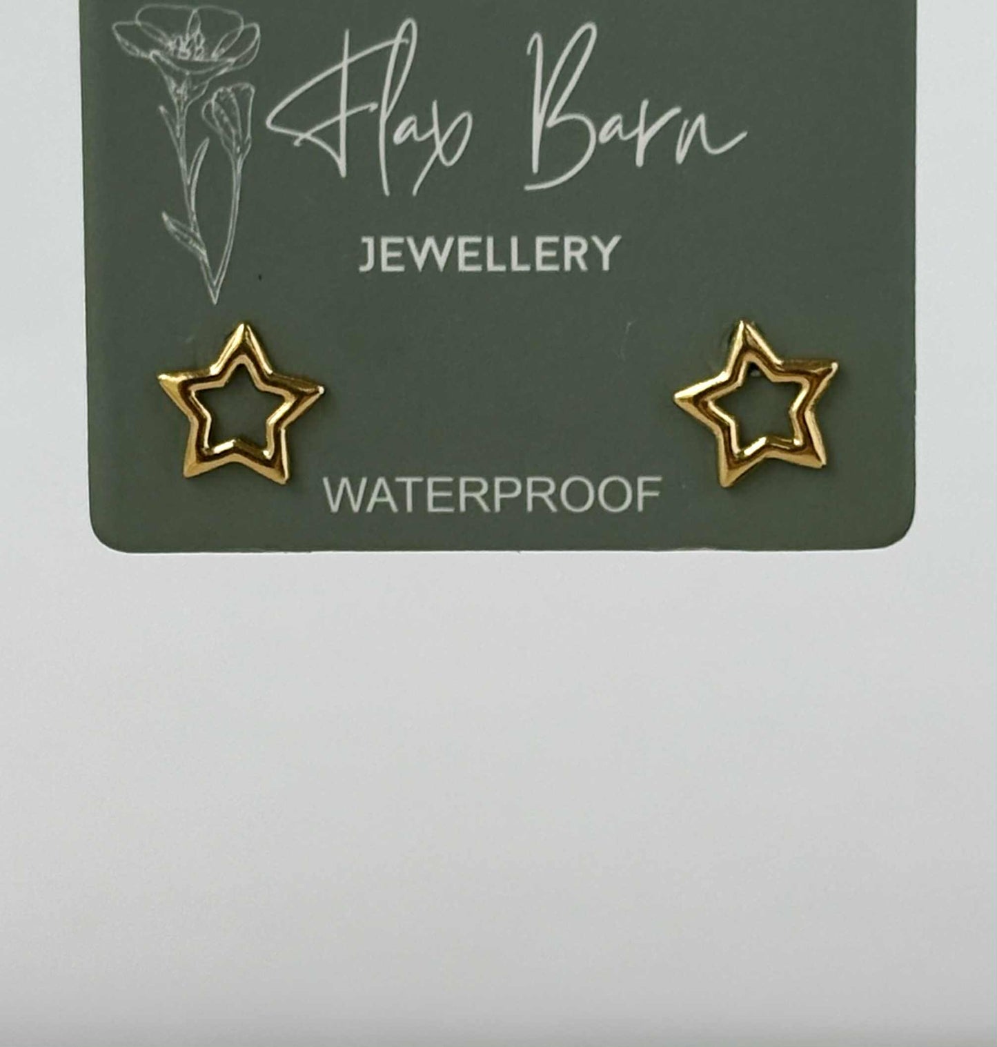 Tarnish Resistant Star Studs