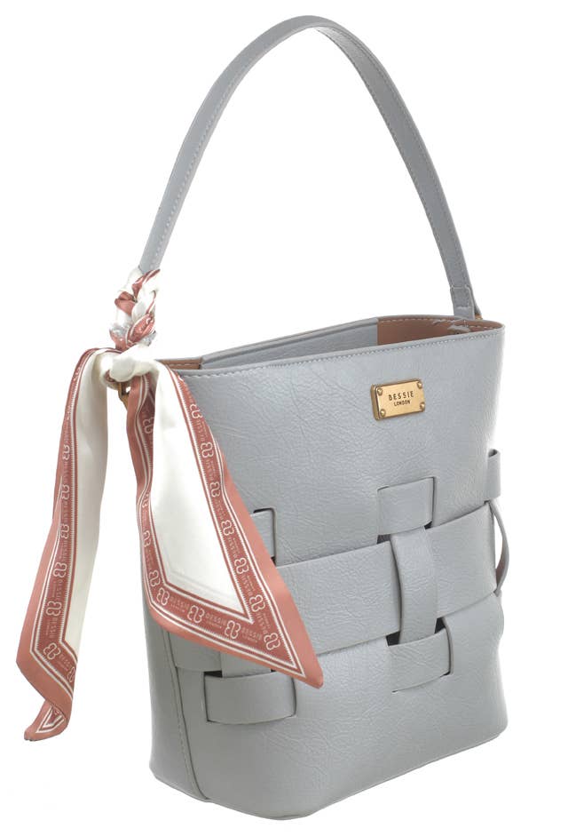 Willow WEAVE 2 IN 1 BUCKET BAG WITH SCARF
