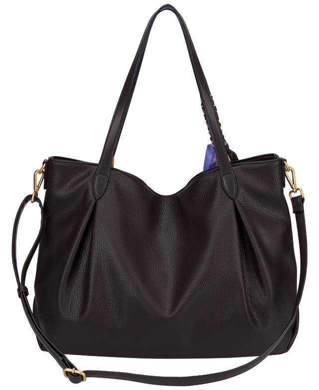Sheena SLOUCHY PEBBLED SHOULDER BAG